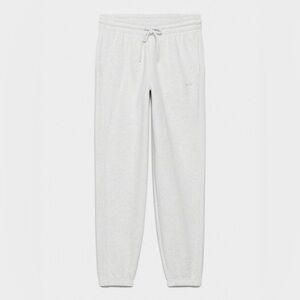 Aritzia TNA Cozy AF Fleece White Sweatpants Sz Small